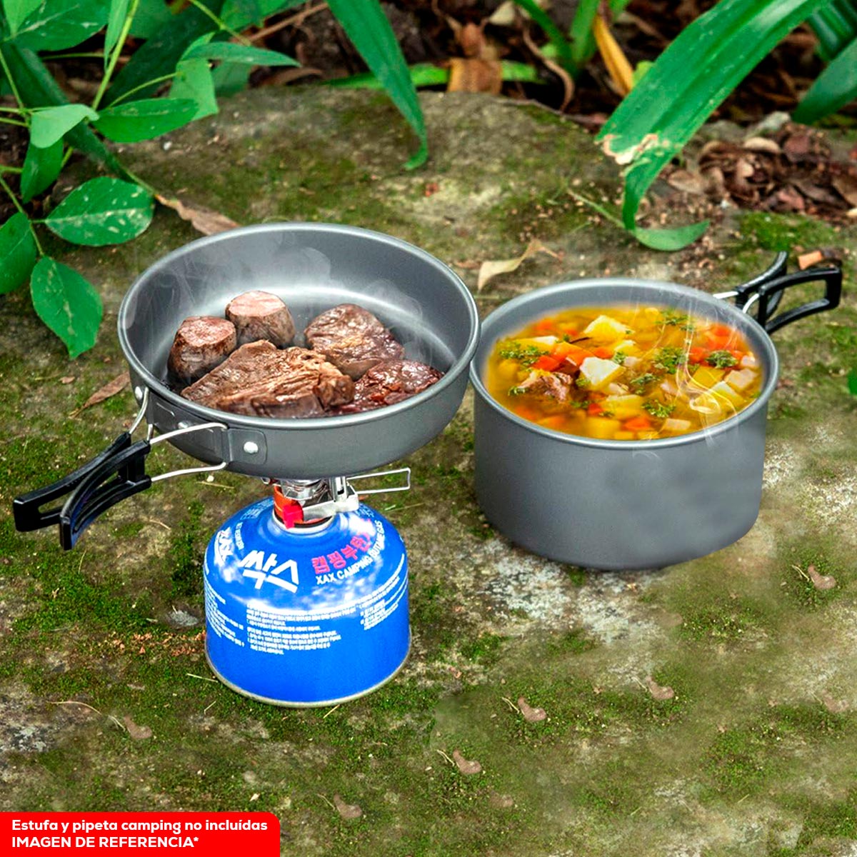 Camping kit de utensillos SY-200