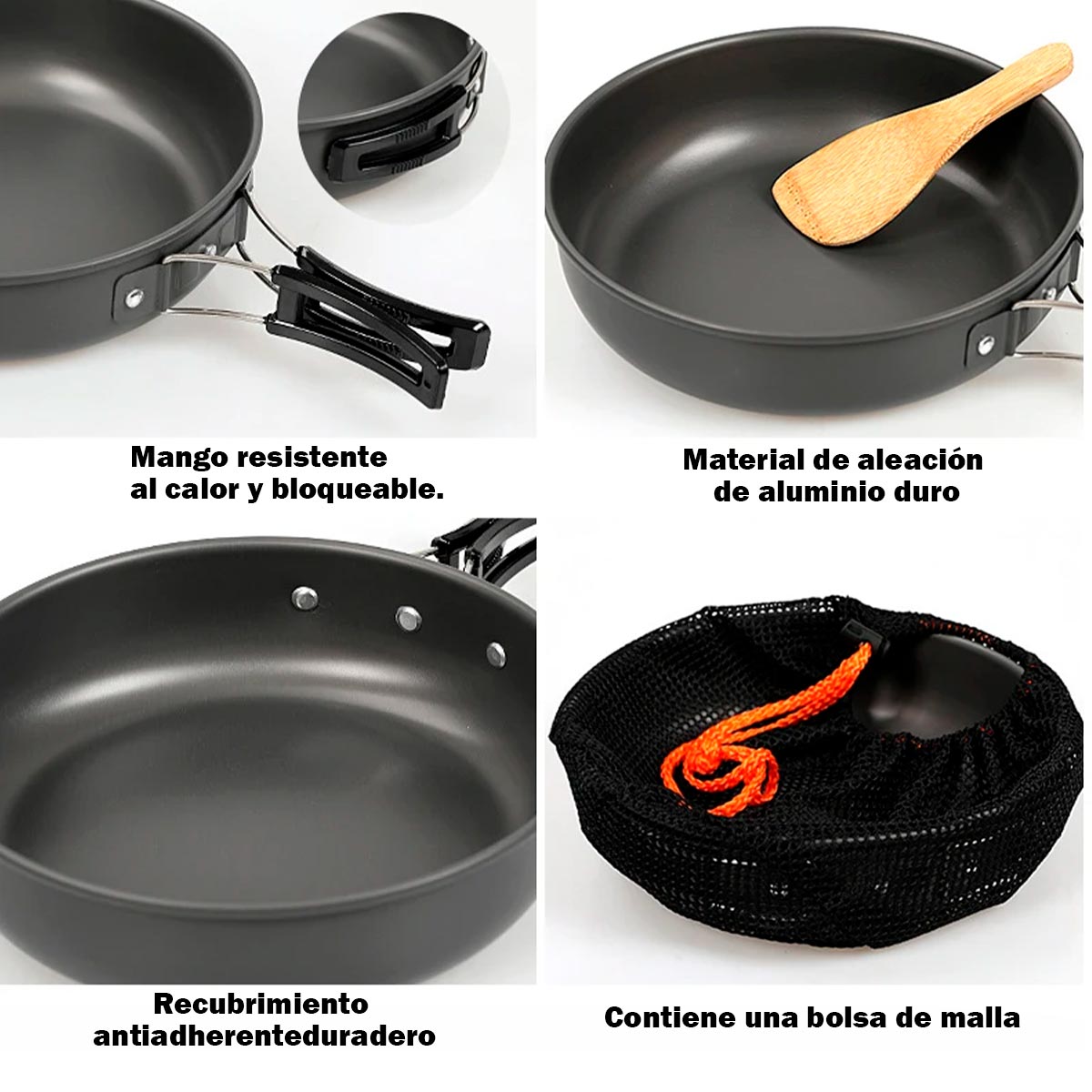 Camping kit de utensillos SY-200