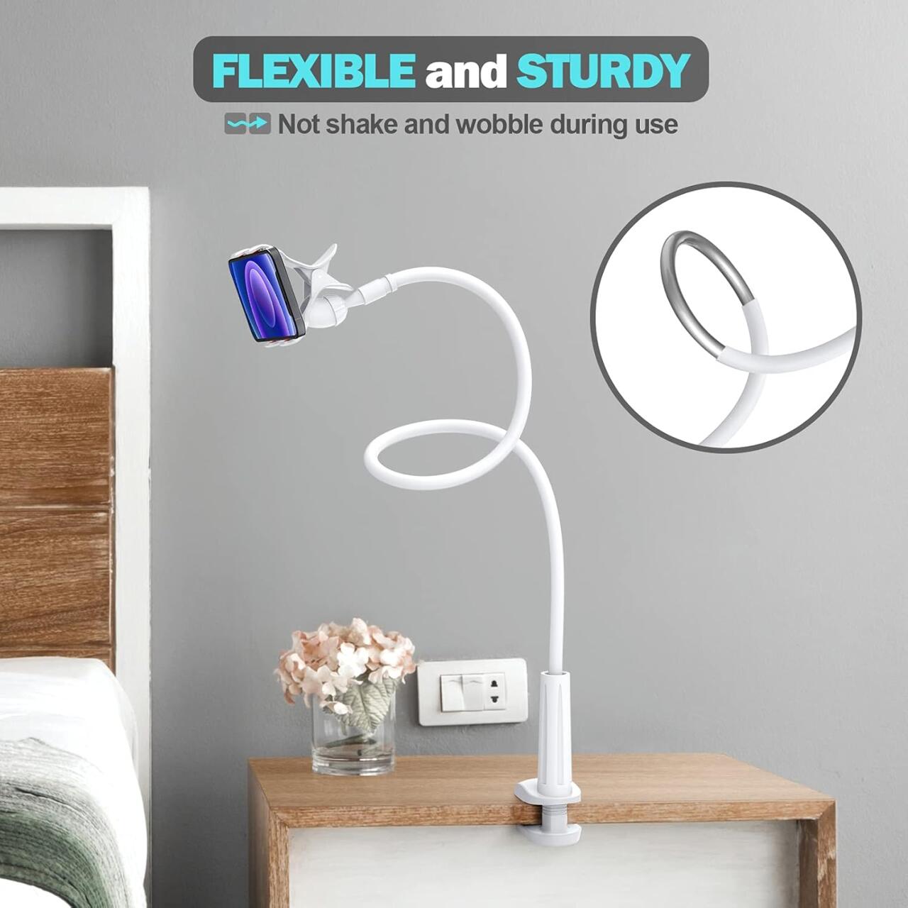 soportes de brazo flexible para escritorio