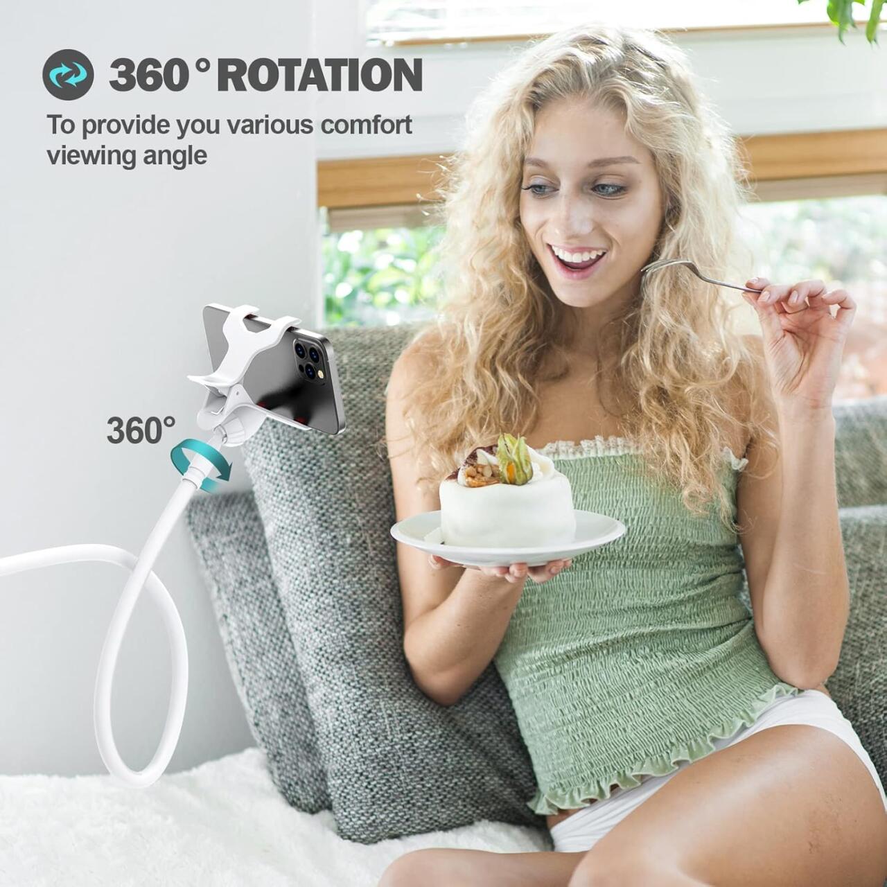 soportes de brazo flexible para escritorio
