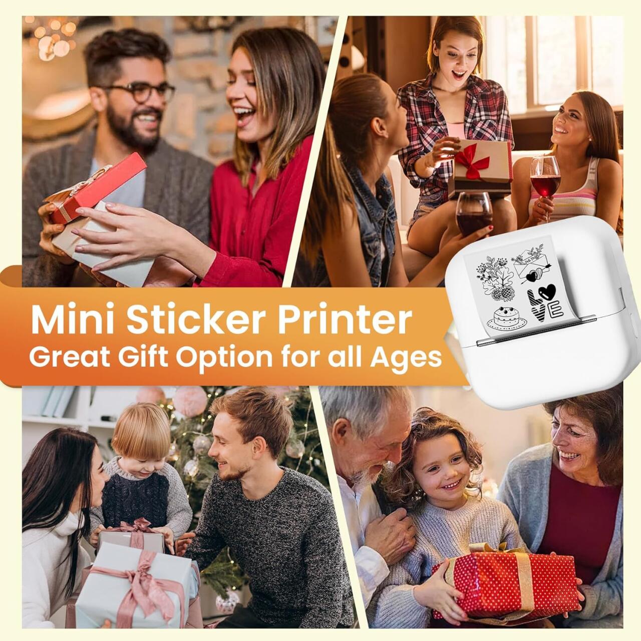 Mini Impresora Térmica Portátil Bluetooth & WiFi – 🖨️📱